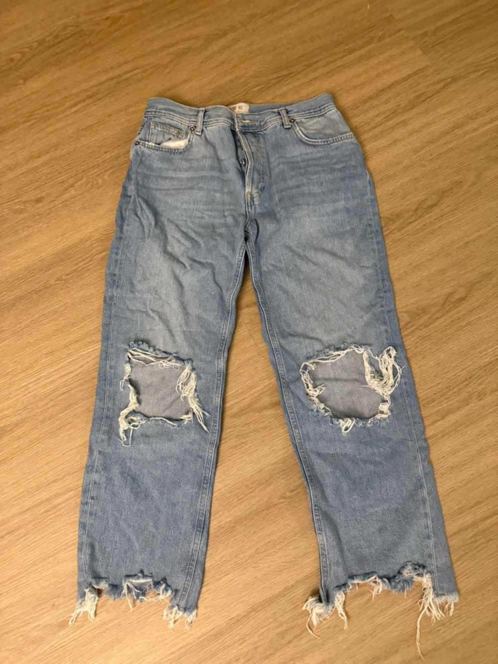 We The Free light blue denim jeans
